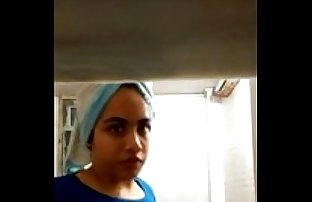 Peituda indiana pinto selfshot vídeo depois de chuveiro