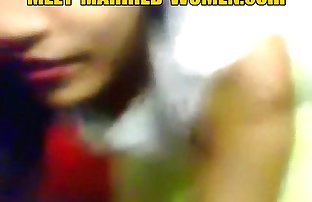 Cute hairy married indian amateur gets fucked