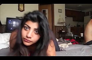 amateur Indische Freundin mit Kleine Titten erfreulich Schwanz