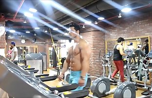 indian muscle men bluge in gym