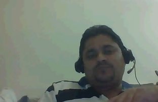 azeem anwar o Tarado Cara masturbar-se no webcam
