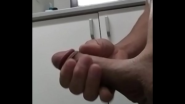 Self pleasure with pre-cum and multiple orgasm