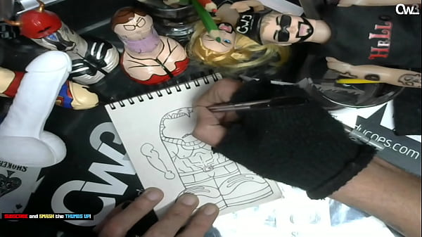 Il est temps de tracer le croquis de la star du porno William Seed - Dildo art business 2