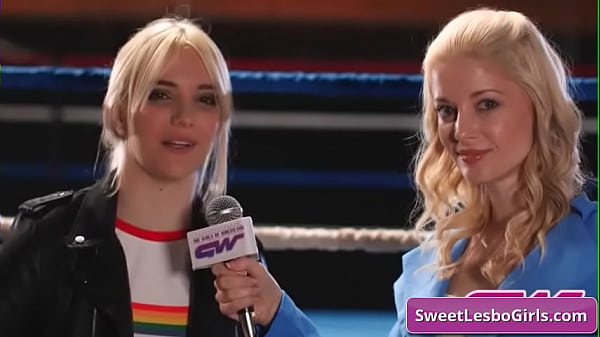 Sexy lesbo sluts Ariel X, Sinn Sage going hard in the wrestling ring and love it