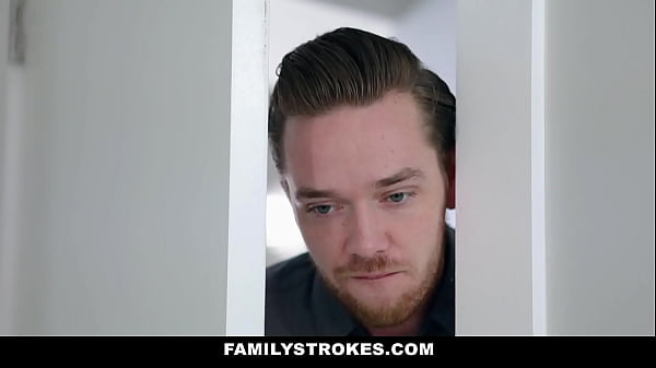 Horny stepsister gets caught being fucked - Kali Roses