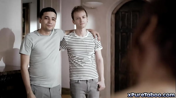 Two sexually frustrated Alex Jett and Ricky Spanish are sick and tired of their grief-stricken stepmom Syren De Mer and decide to fuck her!