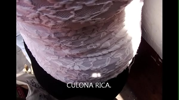 Encoxada with a big ass girl in black