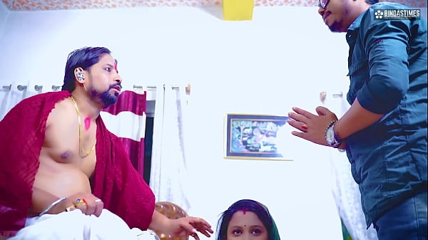 Tharki Dhogi Baba 以分娩为借口与 Bhabhiji 性交并体内射精（印地语音频）