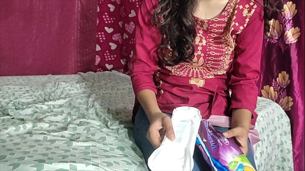 Desi step sister asked for pad &ndash_ and sister didn't give much and gave it!