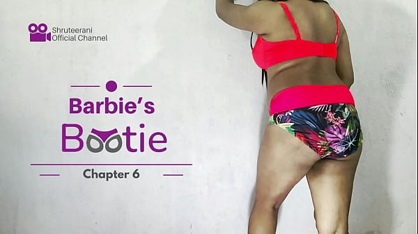 BARBIE'_S BOOTIE CHAPTER 6 - SOLO INDIAN TRANS CROSSDRESSING WITH BIG ASS IN LINGERIE
