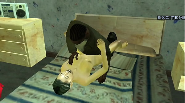 GTA San andreas Hot Coffee mod - Cj salva Denise e escono per un appuntamento, che termina con un po' di sesso bollente