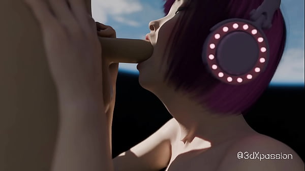 Nexus 3: Orbit Folge 5. Süßes japanisches Anime-Catgirl wird auf einer Raumstation gefickt