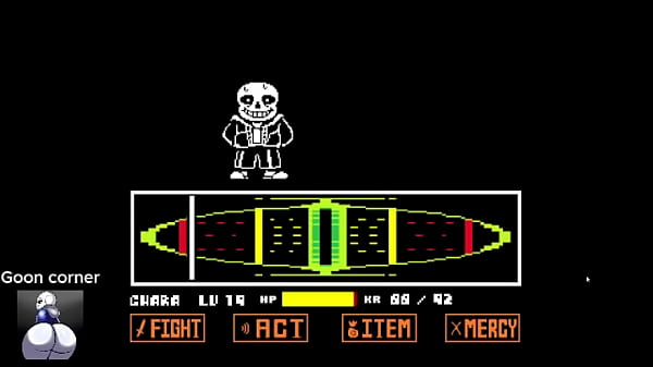 Senza lotta contro il boss undertale *sans dies*