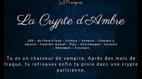The Crypt of Amber - French audio vampire