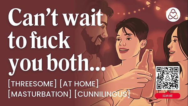 ASMR Audio Porn: Trio FFM a casa con leccate di fica, chiacchiere volgari e sesso rischioso e ndash_ audio storia erotica