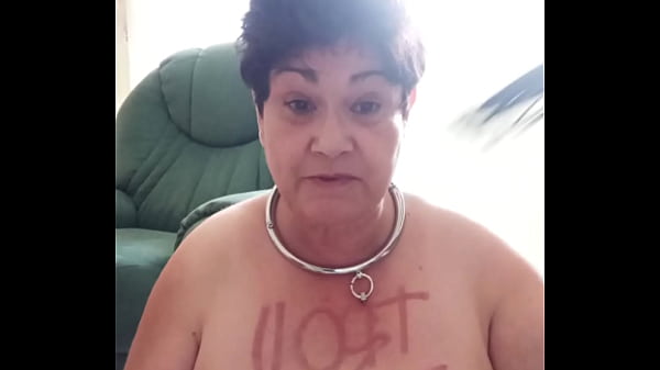 14 08 2025 la chienne Marie s'humilie en vidéo pour son Maître -Diabolus