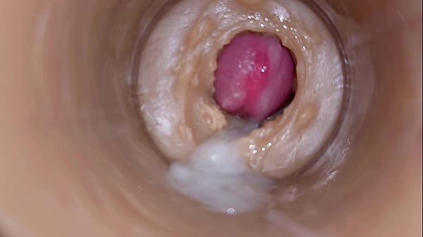 Precum chorros en mi coño Cámara en vagina 4k