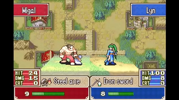 Parodia Hentai di Fire Emblem - Lyn viene catturata dai banditi