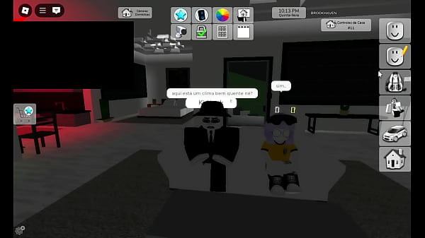 I was dying of heat and I decided to take off my shirt but this bitch wanted sex right away