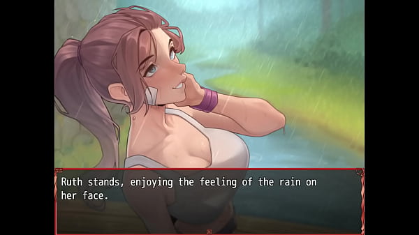 HAREM In Another World [HENTAI Game] Ep.34 his BEST FRIEND is getting all wet under the outdoor rain !