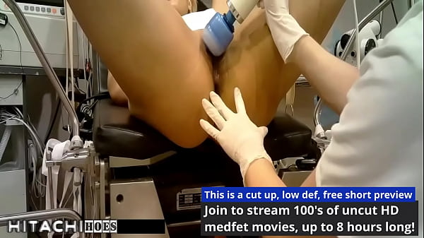 Become Doctor-Tampa, Give Sophomore Channy Crossfire Mandatory Hitachi Magic Wand Orgasms During Physical For College At HitachiHoes - Reup