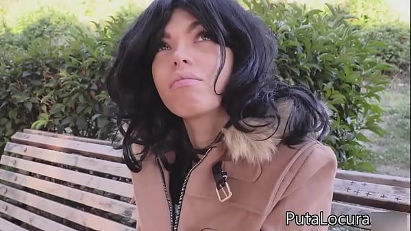 PutaLocura - The sexy Spanish girl Dayana Teen accepts Torbe's challenge and swallows his cum while caught