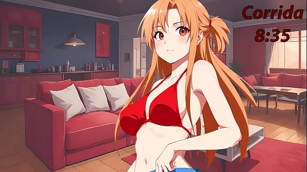 Asuna JOI CEI hentai in Spanish. She wants to give you your own milk.