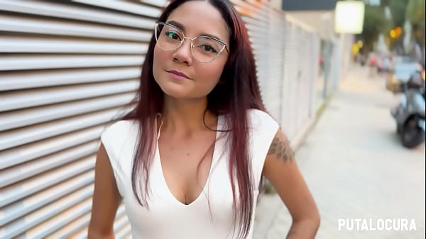 PutaLocura - Cute Colombian Allison Sweet swallows Torbe's cum in Pilladas