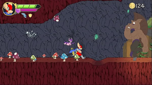 Arma's Quest [LGBT-Hentai-Spiel PornPlay] Ep.1, die Minautorin, spritzt ihr nach einem tollen Tittenjob ins Gesicht