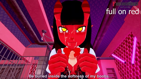 Meru la Succube viene scopata in POV | pieno di rosso