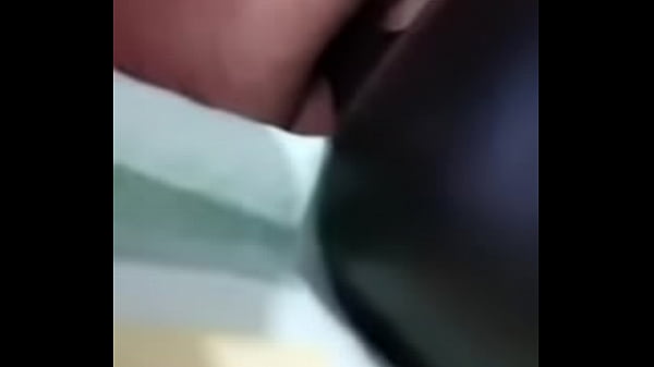 TV girl playing with sneakers