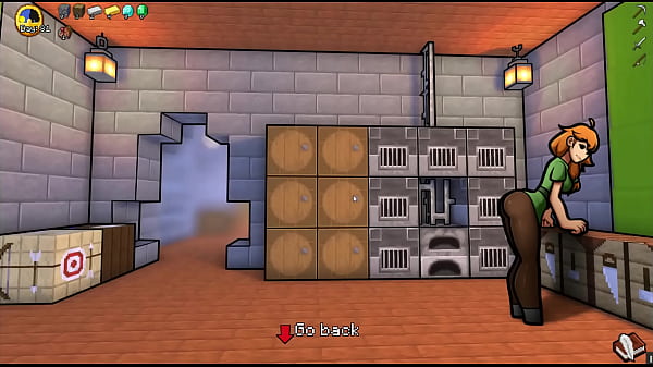 HornyCraft [Parody Hentai game PornPlay] Ep.16 The witch is collecting my sperm to make potion with a hot handjob