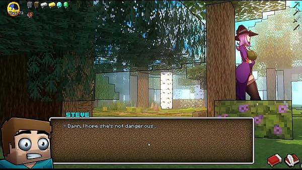 HornyCraft [Parody Hentai game PornPlay] Ep.13 La donna enderman si mette enormi palline anali nel culo