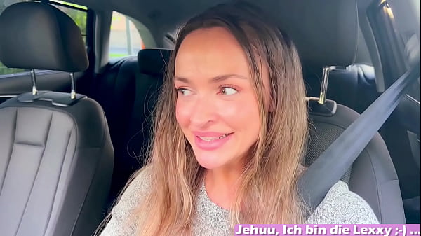 AUTO USERDATE FAIL - Estudiante alemán eyacula en el auto