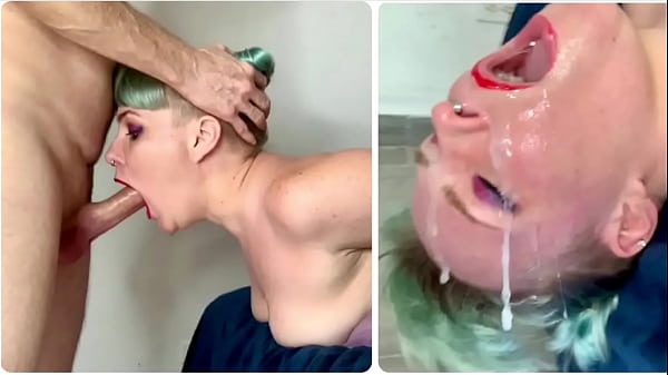 OPEN WIDE !! Cum Dripping Face Fuck!