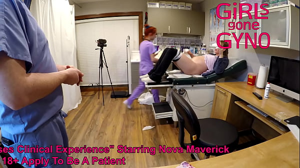 SFW - NonNude BTS From Nova Maverick'_s The New Nurses Clinical Experience, Post shoot shenanigans, Watch Entire Film At GirlsGoneGyno Reup