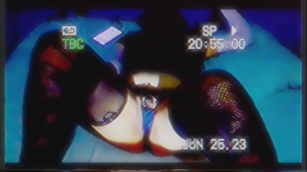 Sharon, I pull down my thong alone to receive oral sex, my lover puts his tongue in my vagina and ass until I come very rich sexy remastered VHS in lingerie and sneakers Faceboo