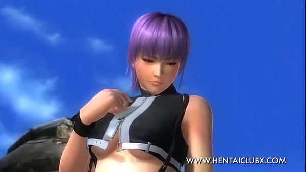 Mädchen-Fan-Service d. oder Alive 5 Ultimate Sexy Ecchi Kasumi und Ayane
